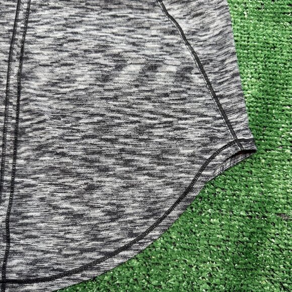 Lululemon Splatter Heather Black  Sculpt Tank Top Lightweight Yoga Tunic Size 8 - Picture 9 of 13